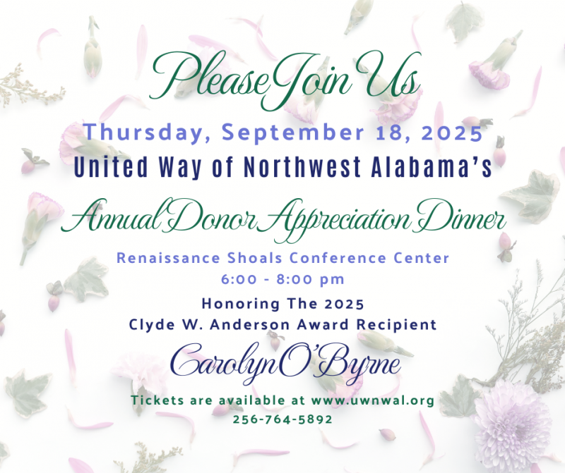 Donor Dinner invite